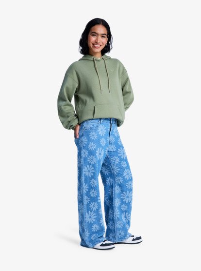 Boogie Night Mid Surf Wash - Wide Leg Denim Jeans for Women  ERJDP03323