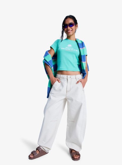 Cloudbreak Mid Sandbar - Barrel Fit Denim Jeans for Women  ERJDP03324