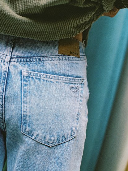 Coco Low Sunbleached - Loose Fit Denim Jeans for Women  ERJDP03325