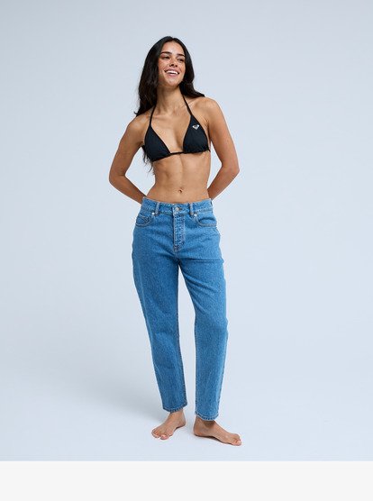 Moonrise Mid Surf Wash - Straight Fit Denim Jeans for Women  ERJDP03330