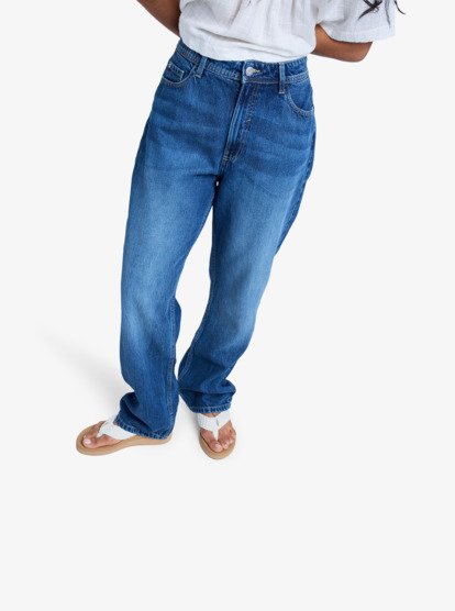 London Aqua Mirage - Cropped Jeans for Women  ERJDP03334
