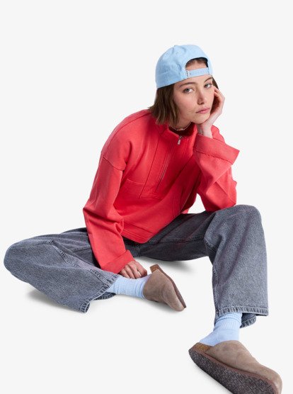 Dawn Patrol Mid Lava - Loose Fit Denim Jeans for Women  ERJDP03339