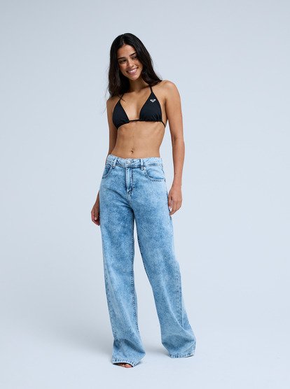 Dawn Patrol Mid Sunbleached - Loose Fit Denim Jeans for Women  ERJDP03340