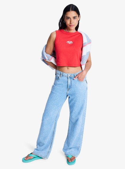 Dawn Patrol Mid Sunbleached - Loose Fit Denim Jeans for Women  ERJDP03340