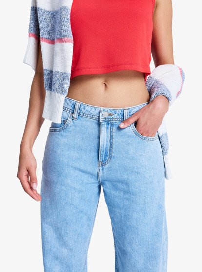 Dawn Patrol Mid Sunbleached - Loose Fit Denim Jeans for Women  ERJDP03340