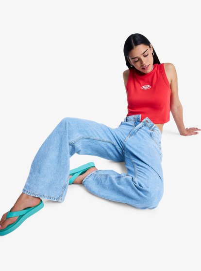 Dawn Patrol Mid Sunbleached - Loose Fit Denim Jeans for Women  ERJDP03340