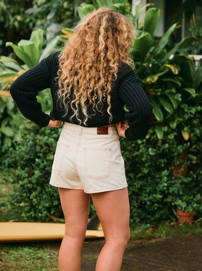 Chlo  Natural - Relaxed Fit Denim Short for Women  ERJDS03323