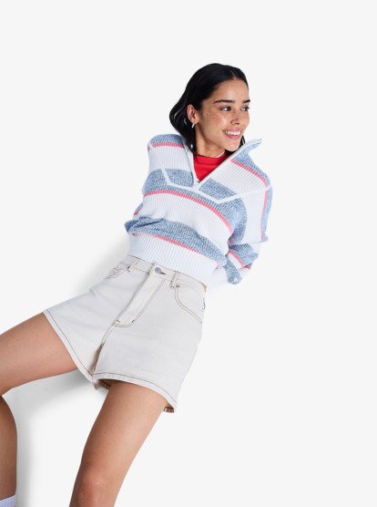 Offshore Mid Sandbar - Denim Shorts for Women  ERJDS03350