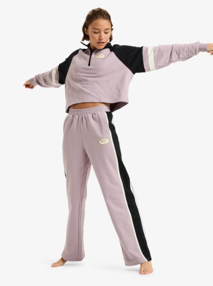 roxy, Essential Energy Straight - Jogging sport pour Femme, NIRVANA (pjq0) Essential Energy Straight - Sport Joggers for Women  ERJFB03487