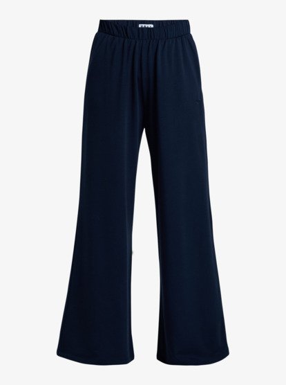 roxy, Surfing By Sunlight - Pantalon de jogging à jambes larges pour Femme, ANTHRACITE (kvj0) Surfing By Sunlight - Lounge Wide Leg Jogger for Women  ERJFB03495