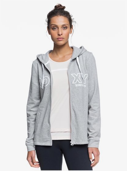 Down On Me Zip Up Hoodie Roxy