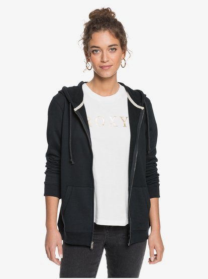 Day Breaks B Zip Up Hoodie for Women