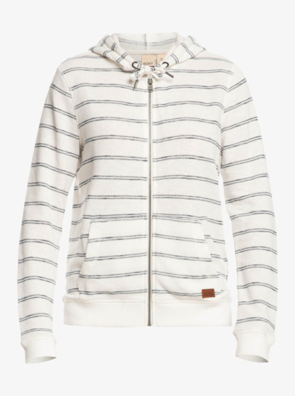 Perfect Wave Stripes - Zip-Up Hoodie for Women  ERJFT04340