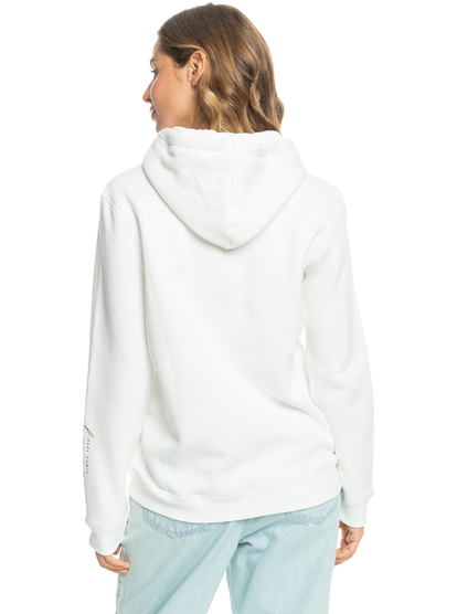 Itia Foil Script - Pullover Hoodie for Women  ERJFT04664