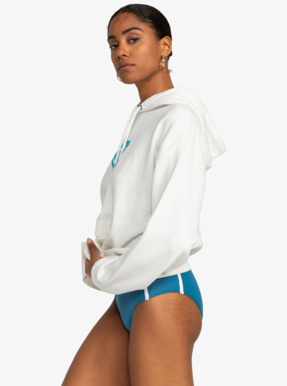 Roxy Life Warm Blue Hug - Oversized Hoodie for Women  ERJFT04727