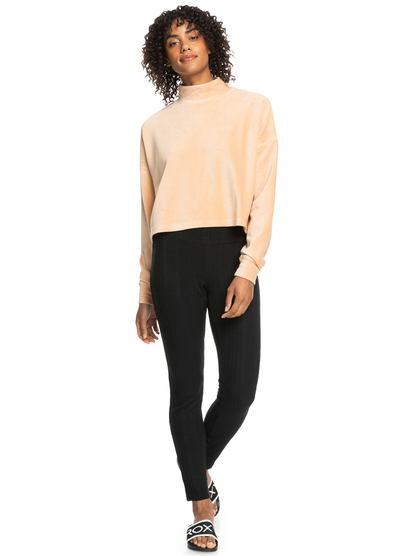 Area Code - Mock Neck Fleece for Women  ERJFT04735