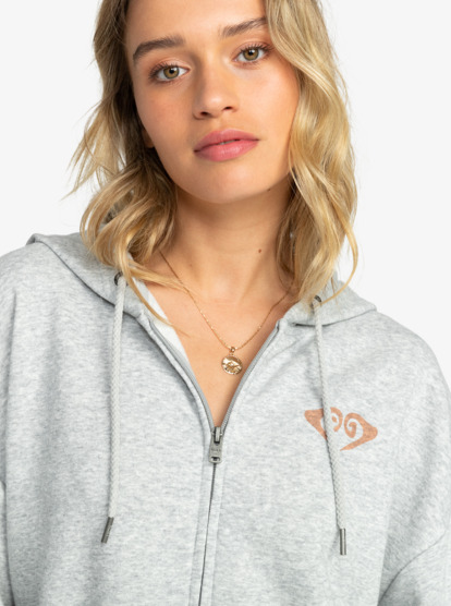 Backyard Party A - Zip-Up Hoodie for Women  ERJFT04750