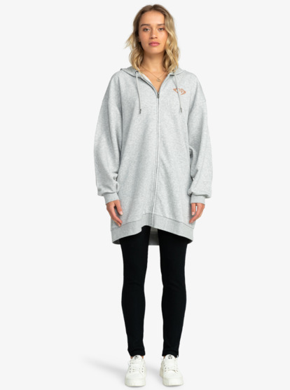 Backyard Party A - Zip-Up Hoodie for Women  ERJFT04750