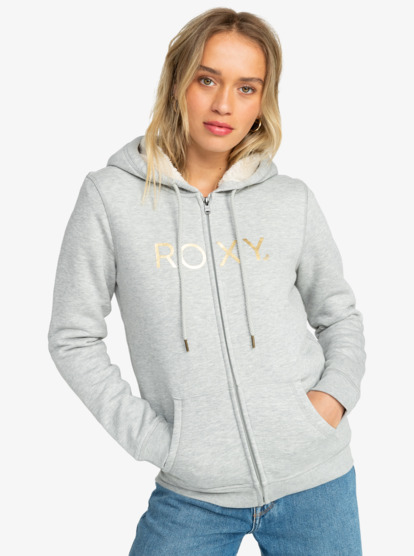 Itia Zip - Hooded Zip-Up Sherpa Fleece for Women  ERJFT04816
