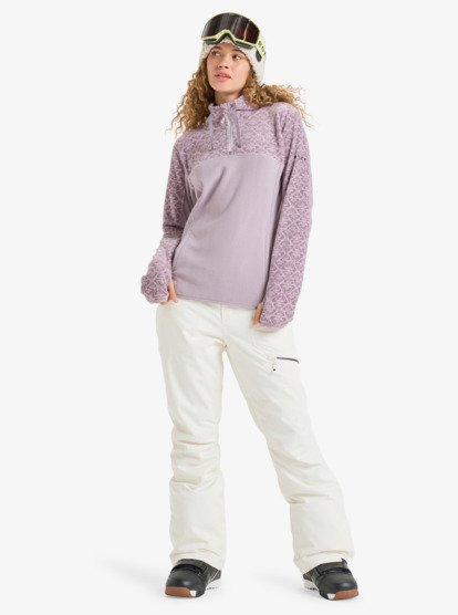 roxy, Sayna Half Zip - Technische middenlaag voor Dames, NIRVANA ROXYGRAM TONAL (pjq2) Sayna Half Zip - Technical Mid Layer for Women  ERJFT04831