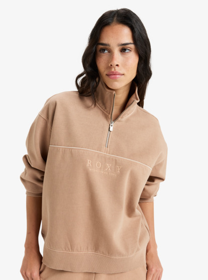 Our Town - Mock Neck Sweatshirt for Women  ERJFT04949