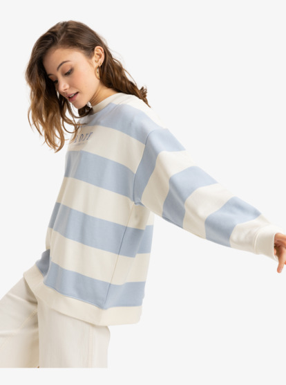 Strictly Stripes - Crew Neck Sweatshirt for Women  ERJFT04954