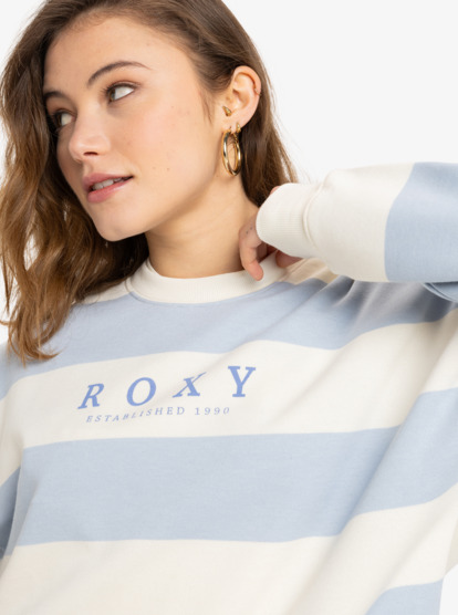 Strictly Stripes - Crew Neck Sweatshirt for Women  ERJFT04954