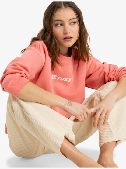 Perfect Place - Crew Neck Sweatshirt for Women  ERJFT04958