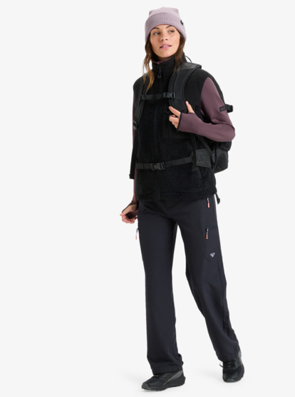 roxy, Soaring Heights - Technische middenlaag voor Dames, HUCKLEBERRY (rrf0) Soaring Heights - Technical Mid Layer for Women  ERJFT04971