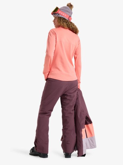 roxy, Vertere Full Zip - Technical Mid Layer for Women, CORAL CHIC (nkn0) Vertere Full Zip - Technical Mid Layer for Women  ERJFT04974