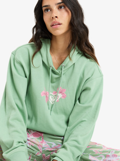 Hibiscus Heart - Pullover Hoodie for Women  ERJFT04980