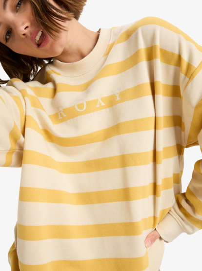 Strictly Stripes Oversized - Oversized Striped Sweatshirt for Women  ERJFT05004