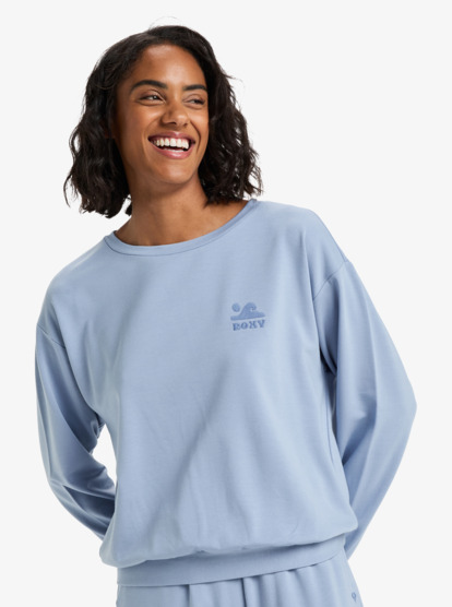 Surfing By Moonlight - Modal Blend Lounge Top for Women  ERJFT05008