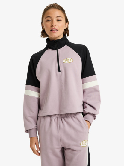 Essential Energy Boxy Half Zip - Sport Fleece for Women  ERJFT05011