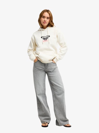roxy, Surf Stoked Brushed Art - Hoodie for Women, EGRET (wbs0) Surf Stoked Brushed Art - Hoodie for Women  ERJFT05020