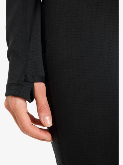 roxy, Waves Of Warmth Tech Top - Technical Long Sleeve Top for Women, ANTHRACITE (kvj0) Waves Of Warmth Tech Top - Technical Long Sleeve Top for Women  ERJFT05033