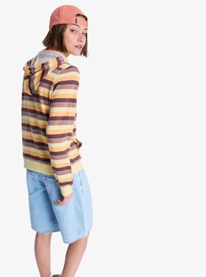 Perfect Stripe - Striped Zip Hoodie for Women  ERJFT05041