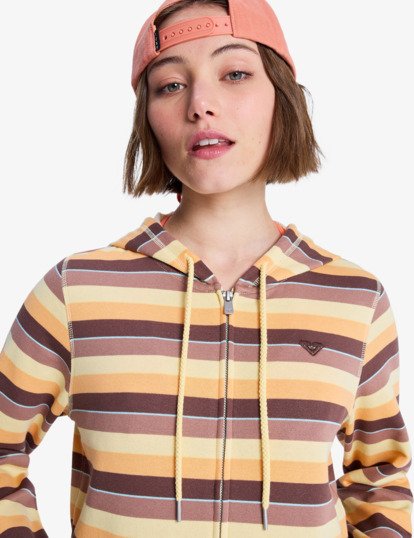 Perfect Stripe - Striped Zip Hoodie for Women  ERJFT05041