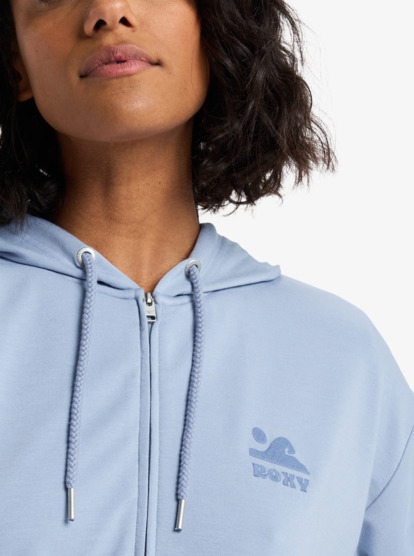 roxy, Surfing By Daylight - Hoody met rits voor Dames, BLUE BLIZZARD (bkj0) Surfing By Daylight - Zip Hoodie for Women  ERJFT05048