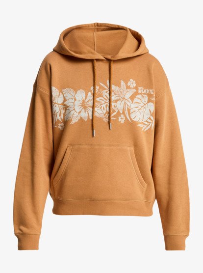 roxy, Perfect Place - Hoody met relaxed fit voor Dames, ALMOND (cmd0) Perfect Place - Relaxed Hoodie for Women  ERJFT05049