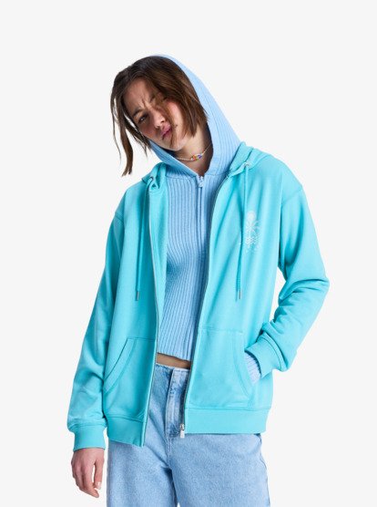 Surf Stoked Zip Terry - Zip-Up Hoodie for Women  ERJFT05063
