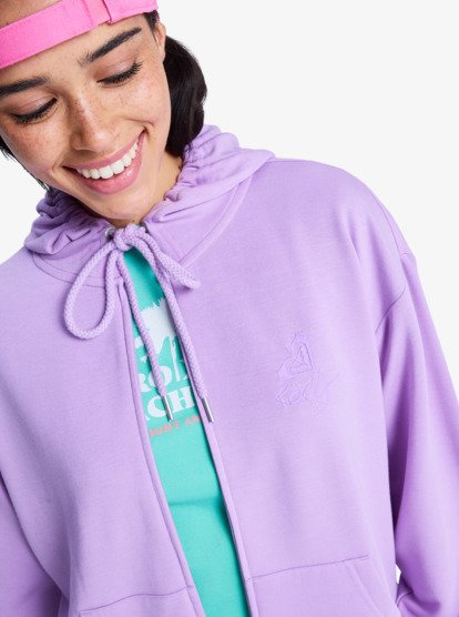 Surfing By Daylight - Zip-Up Hoodie for Women  ERJFT05065
