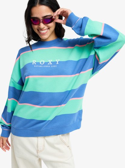 Strictly Stripes Oversized - Oversized Sweatshirt for Women  ERJFT05071