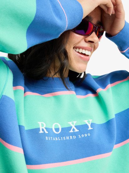 Strictly Stripes Oversized - Oversized Sweatshirt for Women  ERJFT05071