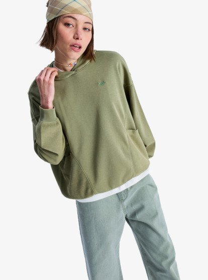 Power Of Nature - Oversized Zip-Up Hoodie for Women  ERJFT05084