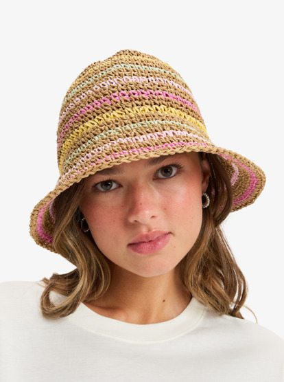 Candied Peacy - Bucket Hat for Women  ERJHA04387