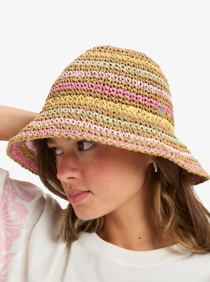 Candied Peacy - Bucket Hat for Women  ERJHA04387