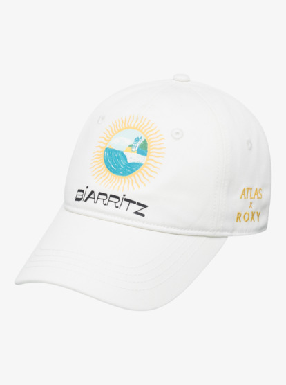 roxy, Atlas - Gorra Trucker para Mujer, EGRET (wbs0) Atlas - Trucker Cap for Women  ERJHA04404