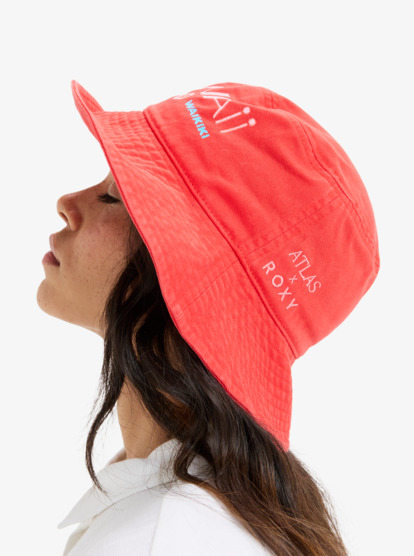 roxy, Atlas - Anglerhut für Frauen, POPPY RED (rnn0) Atlas - Bucket Hat for Women  ERJHA04406
