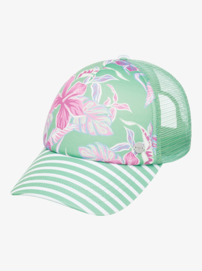 Hibiscus Island - Trucker Cap for Women  ERJHA04417